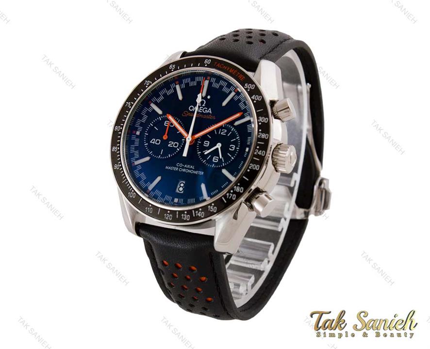 ساعت مردانه امگا اسپیدمستر سه موتوره بند چرمی Omega-5064-G